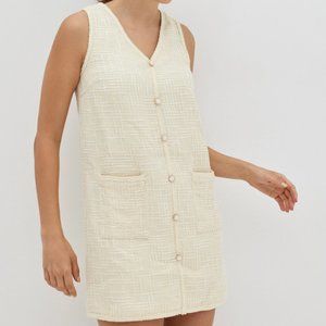 Love Bonito Cayley Tweed Shift Dress